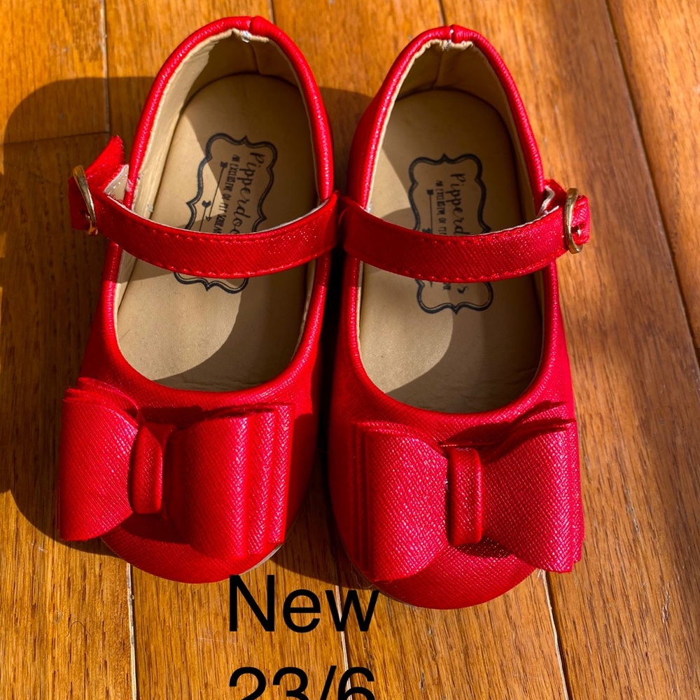 Pipperdoodles Bow Shoes